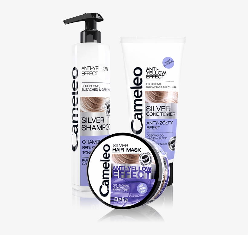 Blond Hair - Cameleo Silver Shampoo, transparent png