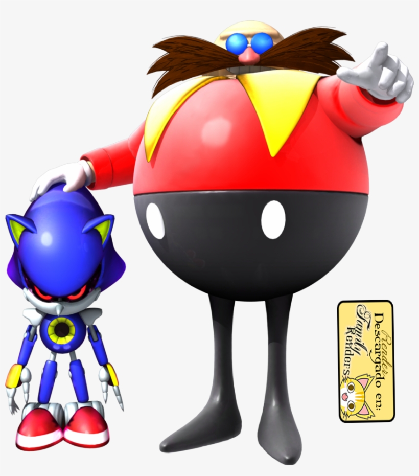 Dr Robotnik And Metal Sonic, transparent png