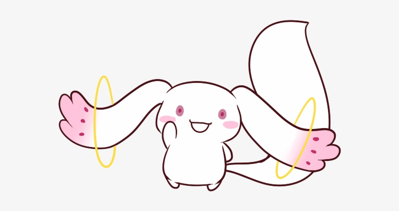 Cinnamoroll And Kyubey Drawn By Junk (junko - Cartoon, transparent png