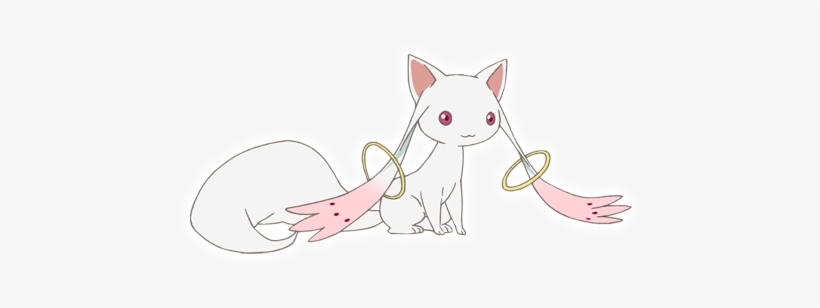 Kyubey, Puella Magi, And Homura Akemi Image - Cartoon, transparent png