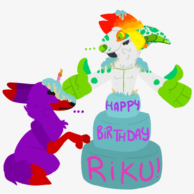 Happy Birthday Riku By Randiswaggerz - Cartoon, transparent png