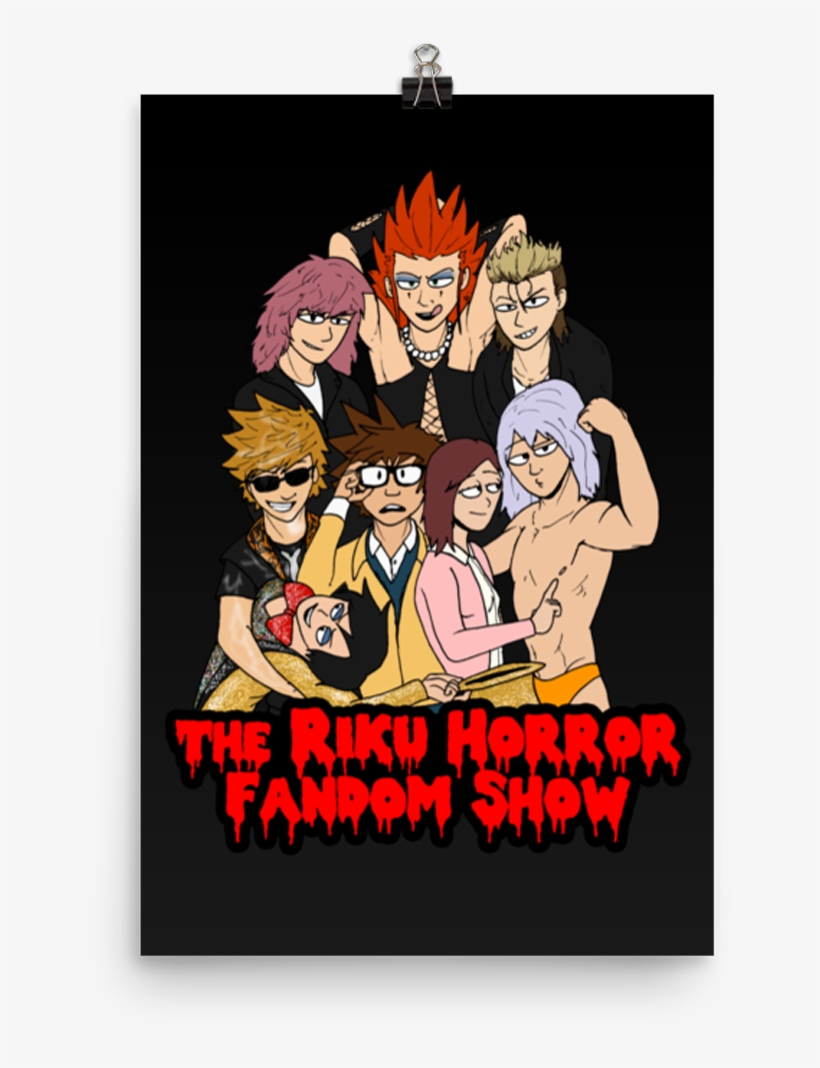 The Riku Horror Fandom Show Poster - Riku, transparent png