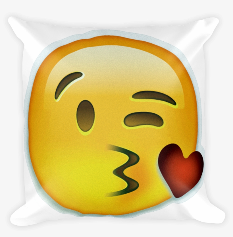 Face Throwing A Kiss - Emoji Faces, transparent png