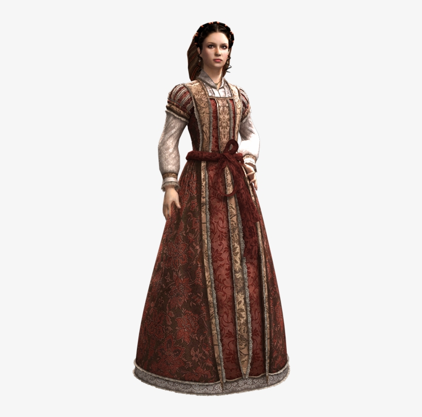 Maria Auditore's Insane Beauty/youth Regiment - Assassin's Creed Claudia Auditore, transparent png