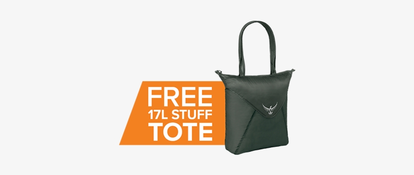 With All Travel Packs - Osprey Ultralight Stuff Tote Mens Shopper Bag - Tropic, transparent png