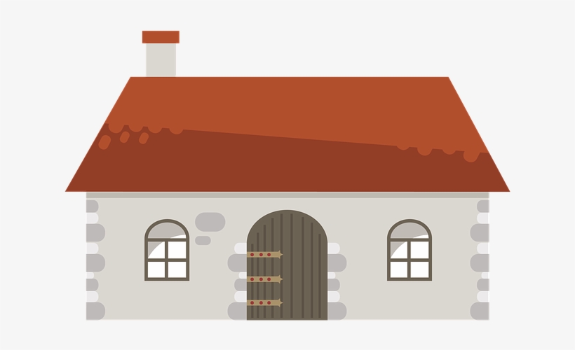 House Stone Old - House Pixel Png, transparent png