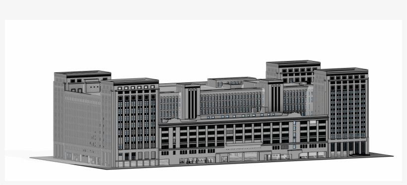 Chicago Old Post Office - Old Chicago Main Post Office, transparent png