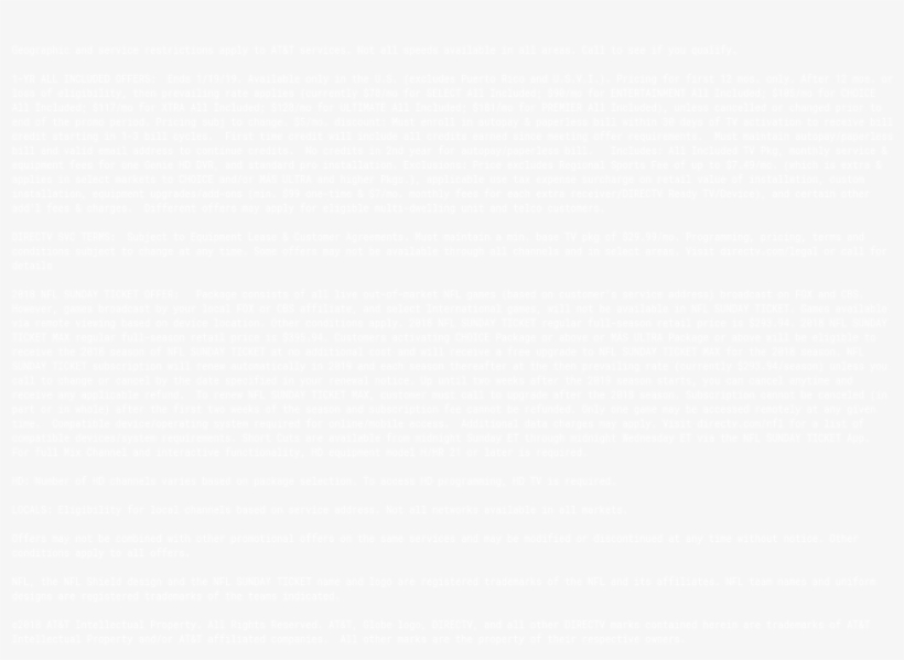 Directv Offer Legal - Samsung Logo White Png, transparent png