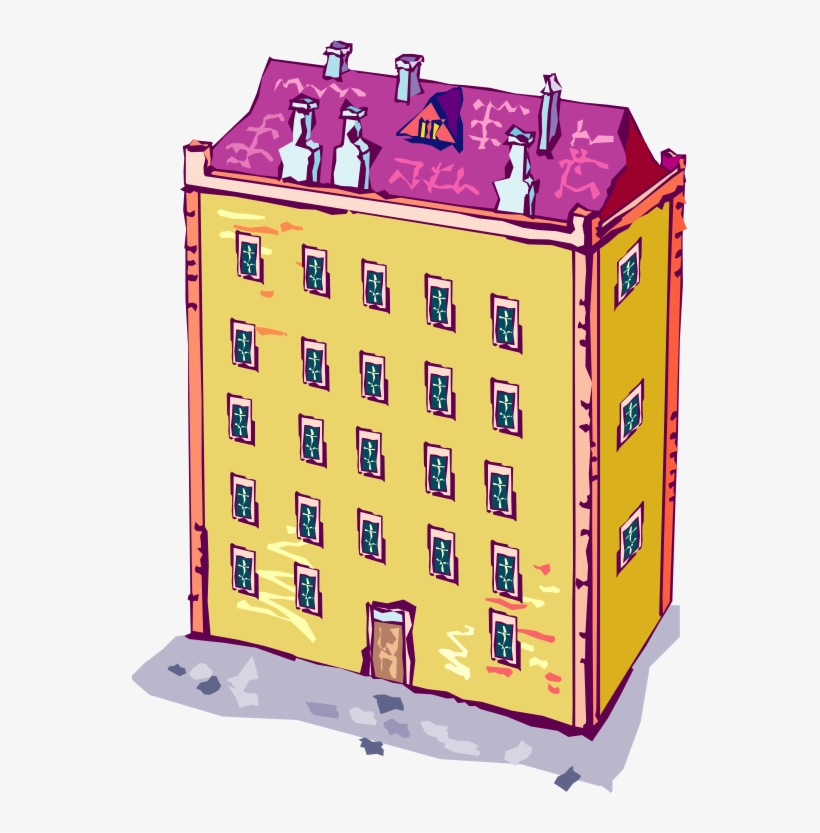 Small Apartment Clip Art, transparent png