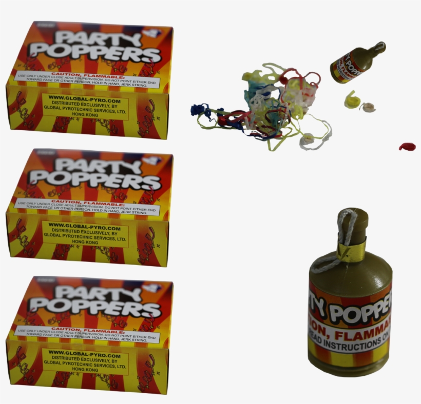 Party Popper, transparent png