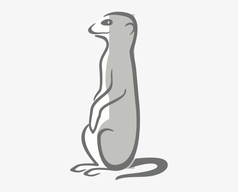 Footer-meerkat - Meerkat, transparent png
