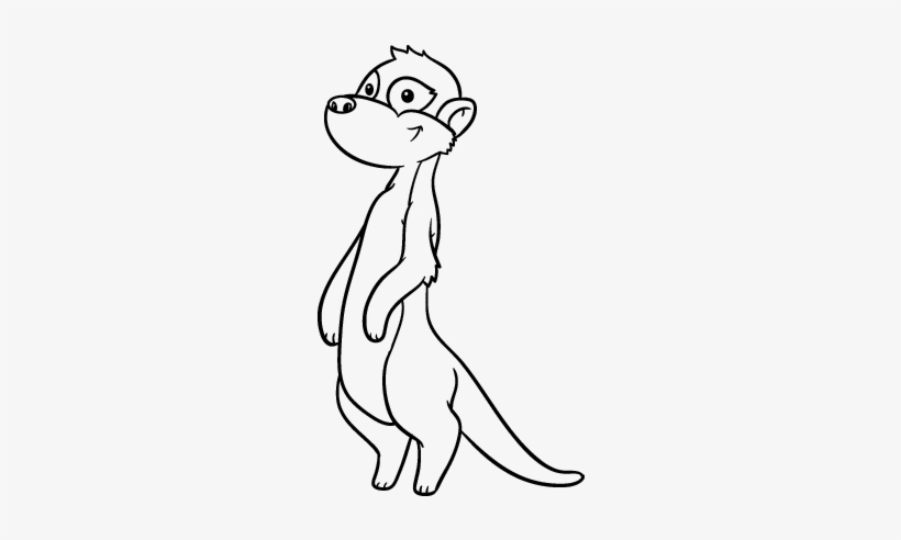 Suricata Dibujo, transparent png