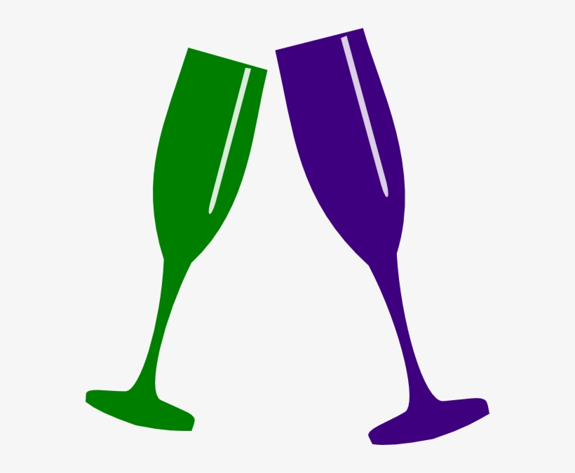 This Free Clip Arts Design Of Champagne Glass - Clip Art Champagne Glass Png, transparent png