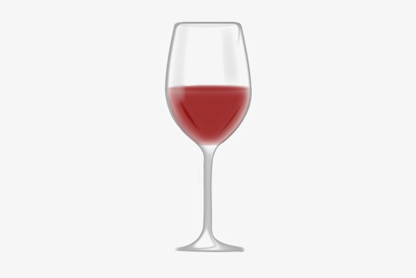 Wine Glass Clip Art Free Download - Custom Glass Of Red Wine Sticker, transparent png
