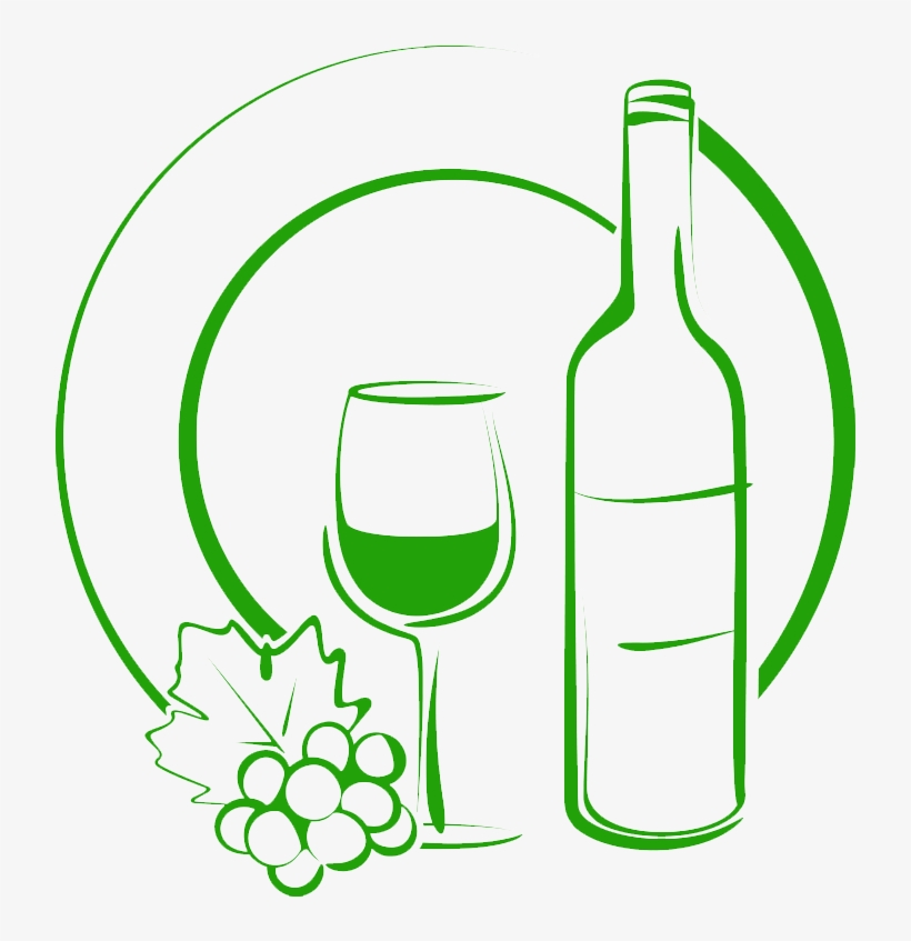 Free Download Plate And Wine Glass Clip Art Clipart - Cliparts Of Wine Bottles, transparent png