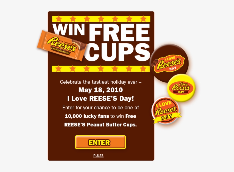 I Love Reese's Day - Reese's Reese's Nut Candy Bar, transparent png