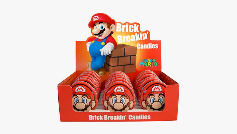 Tin For Fresh - Nintendo Mario Brick Breakin Candy, transparent png