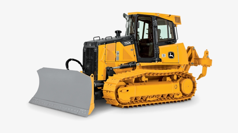 Bulldozer Png Image - Bulldozer John Deere 750, transparent png