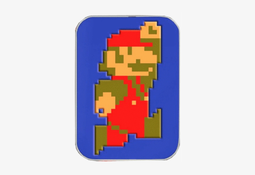Nintendo Mario 8-bit Blocks Mints Tin - Super Mario 8 Bits, transparent png
