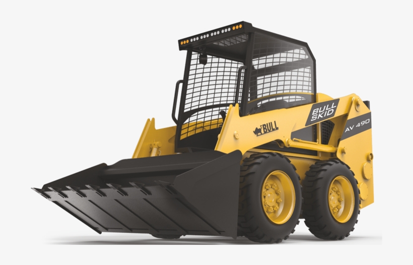 Skid Steer Av490 - Bull Av 490, transparent png