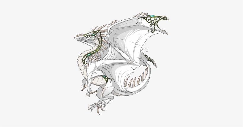Filigree Fridgeback - Dragon, transparent png