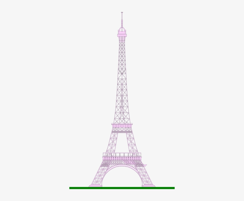 Résultat De Recherche D'images Pour "pink Eiffel Tower - La Tour Eiffel Drawing, transparent png