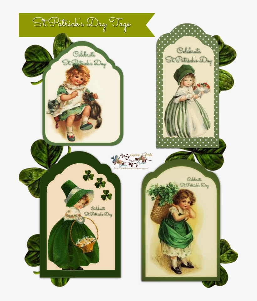 Patricks Day - Vintager St Patrick Tag Karte, transparent png
