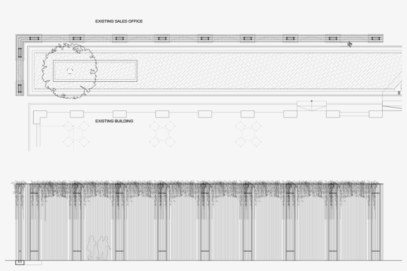 The Steel Frames Are Completed With Transparent Fishing - Technical Drawing, transparent png