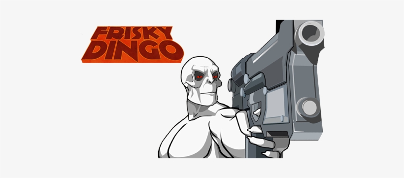 Frisky Dingo Tv Show Image With Logo And Character - Frisky Dingo Png, transparent png