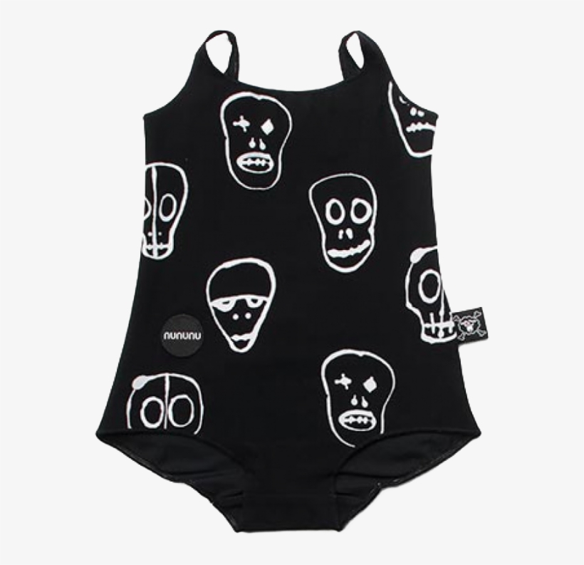 Nununu Swimsuit Skull Mask - Swimsuit, transparent png