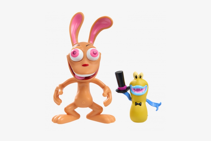 Ren & Stimpy Eye-bulging Ren Figure - Nick 90's Ren And Stimpy 6 Inch Vinyl Figure - Eye-bulging, transparent png