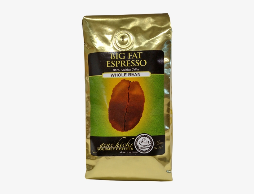 Big Fat Espresso Whole Bean - Espresso, transparent png