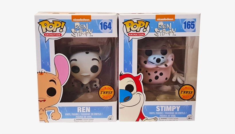 Ren And Stimpy - Funko Pop Animation: Ren & Stimpy - Stimpy Vinyl, transparent png