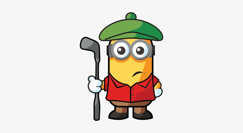 Single Minion Png Image Background - Hole In One Minion, transparent png