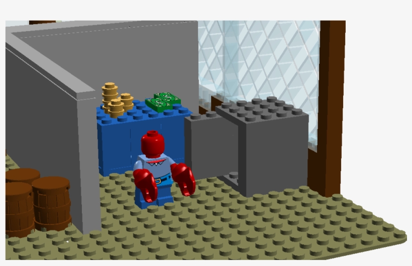 Lego Krusty Krab - Toy Block, transparent png