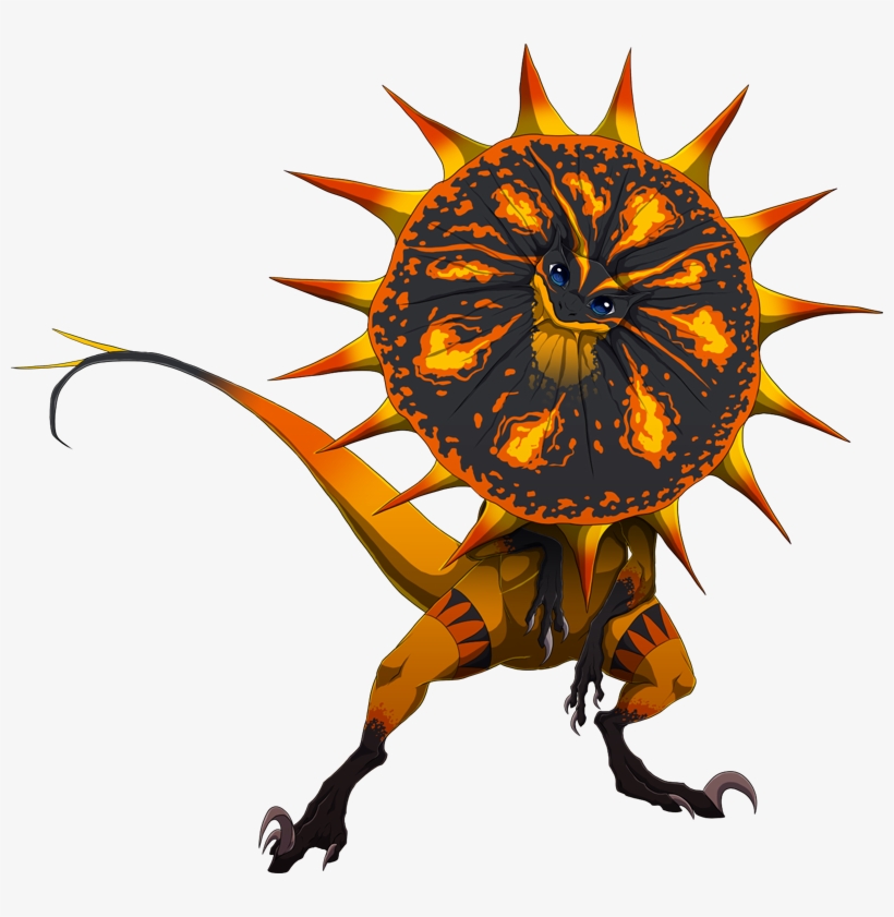 895 Monster Dilophosaurus Www, transparent png