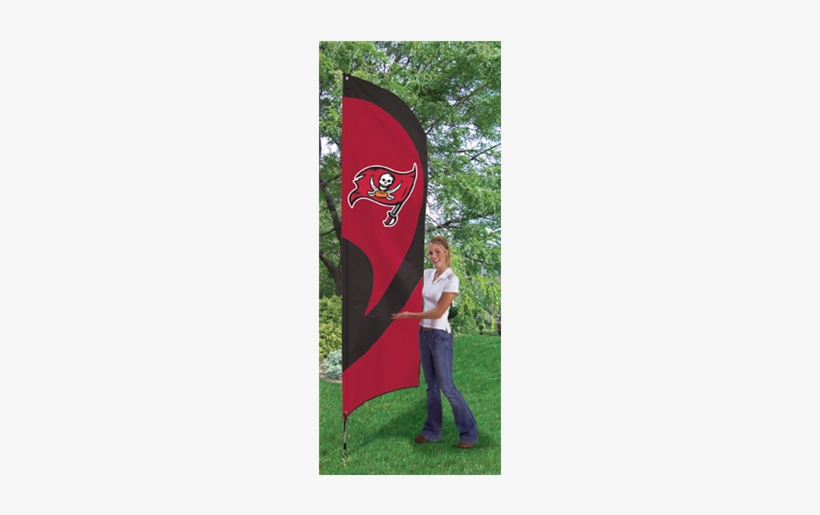 Tampa Bay Buccaneers Tall Team Flags - Iowa State Tall Feather Flag, transparent png