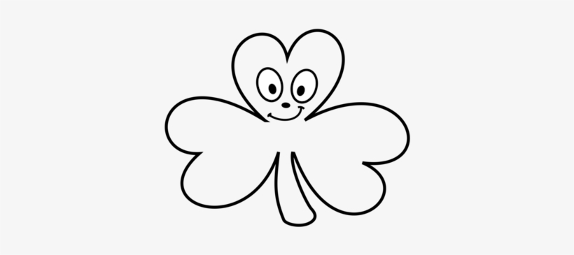 Shamrock Cartoon Drawing Computer Icons Clover - St Patricks Day White Clover, transparent png
