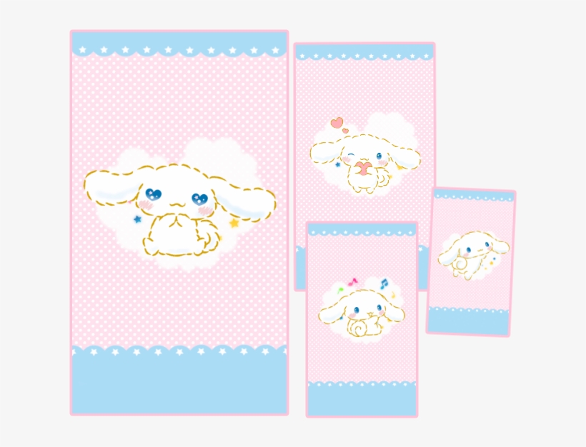 Cinnamoroll's Pink Night - Cartoon, transparent png