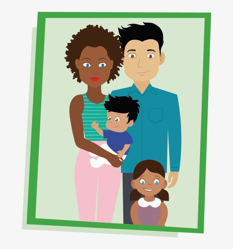 Illustration Of Nur's Family - Annual Report, transparent png