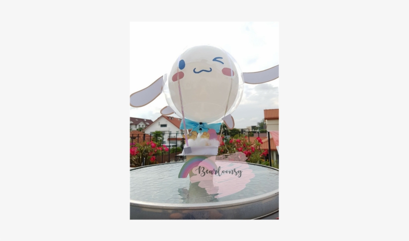 Cinnamoroll Hot Air Balloon - Inflatable, transparent png
