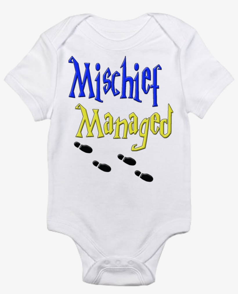 Baby Bodysuit - Mischief Managed - Infant Bodysuit, transparent png