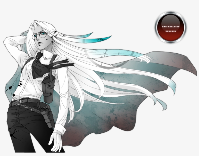 Ampliar Esta Imagen - Integra Hellsing Render, transparent png