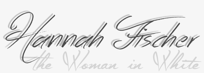 The Woman In White - Calligraphy, transparent png