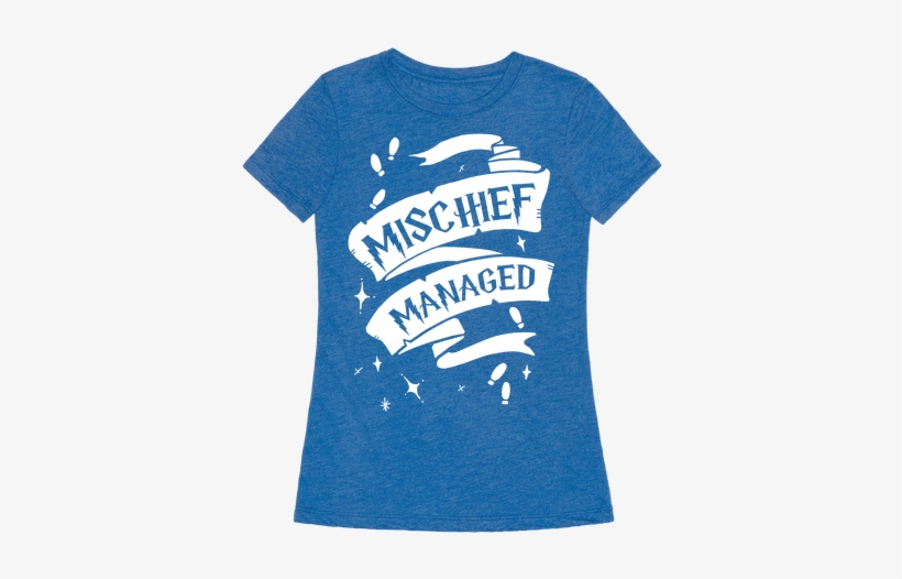 Mischief Managed - T-shirt - Human - T-shirt, transparent png