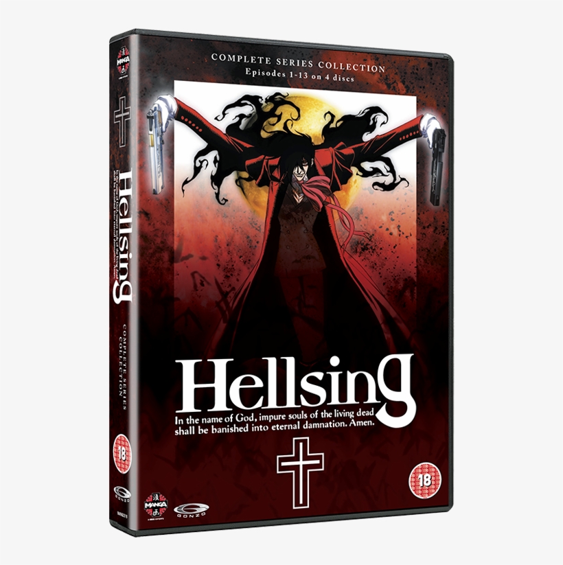 Hellsing The Complete Series Dvd, transparent png