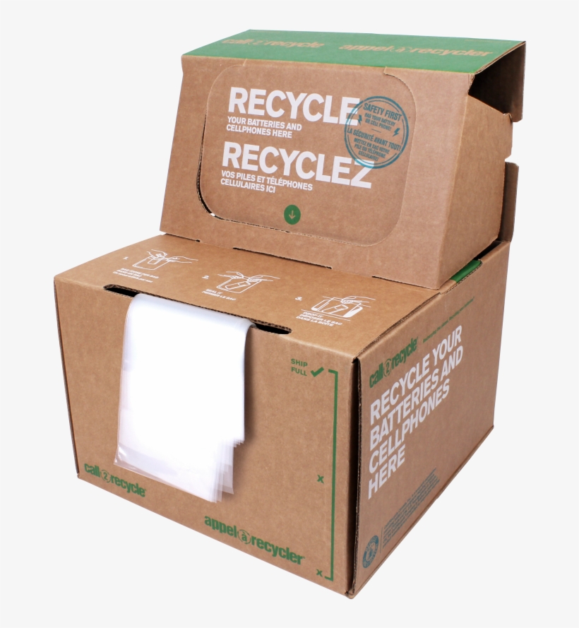 Box Shipping - Call2recycle Canada, transparent png