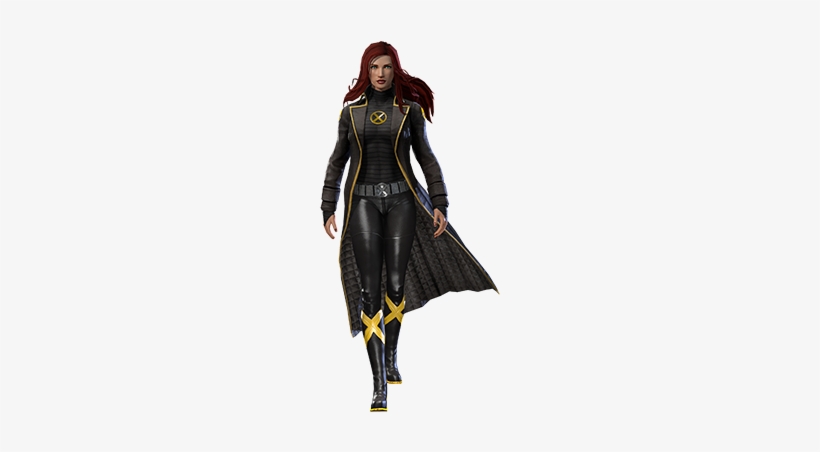 Jean Grey Traje Negro, Mutante, Capitán Marvel, Héroes - Jane X Men Costume, transparent png