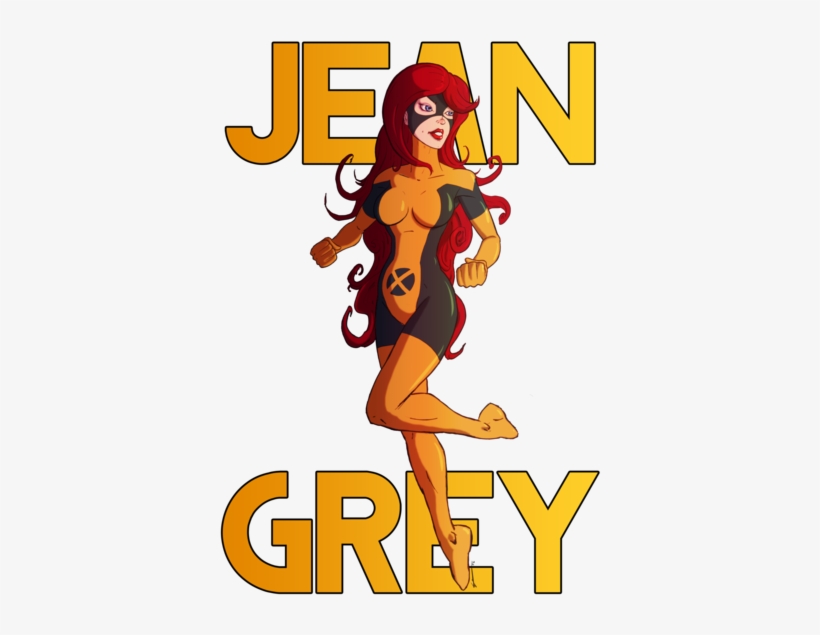 Classic Jean Grey By Juggertha - Comic Book, transparent png