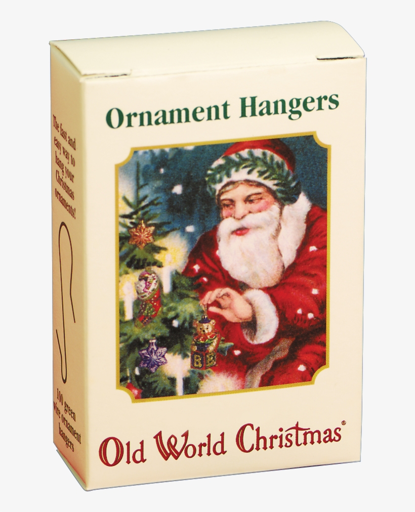 100 Green Ornament Hangers - Christmas Ornament Hooks, Box Of 100 By Old World Christmas, transparent png